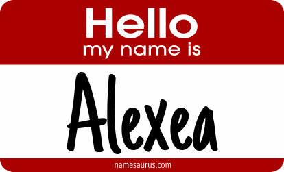 Hello my name is Alexea png download