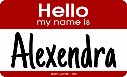 Hello my name is Alexendra png download
