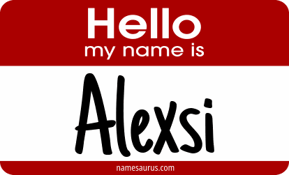 Hello my name is Alexsi png download