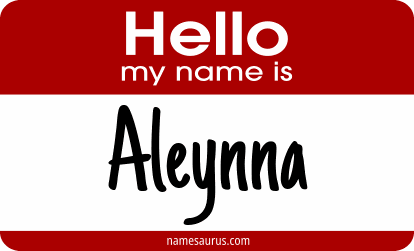 Hello my name is Aleynna png download