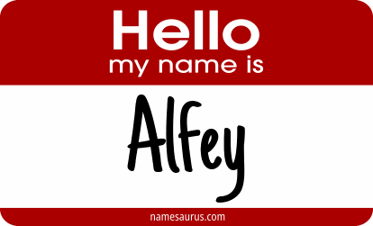 Hello my name is Alfey png download