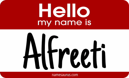 Hello my name is Alfreeti png download