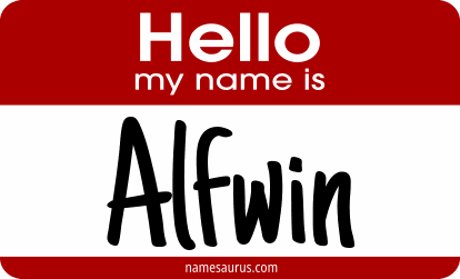 Hello my name is Alfwin png download
