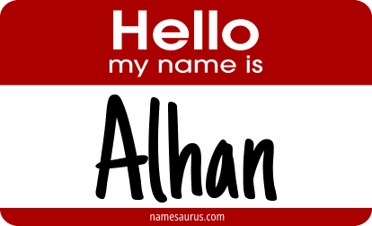 Hello my name is Alhan png download
