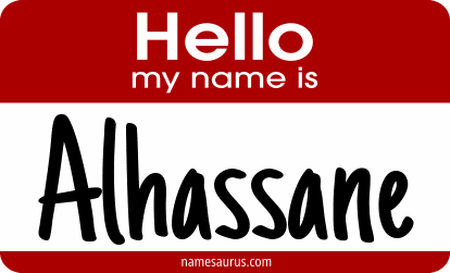 Hello my name is Alhassane png download