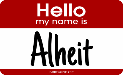 Hello my name is Alheit png download