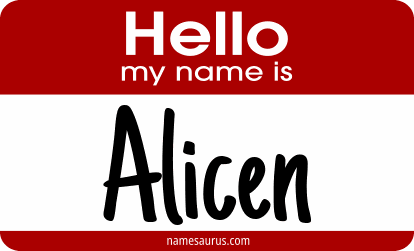 Hello my name is Alicen png download