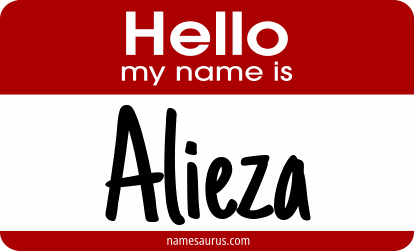 Hello my name is Alieza png download