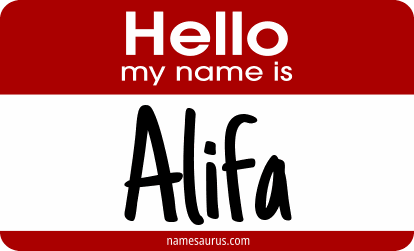 Hello my name is Alifa png download