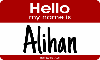 Hello my name is Alihan png download
