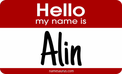 Hello my name is Alin png download