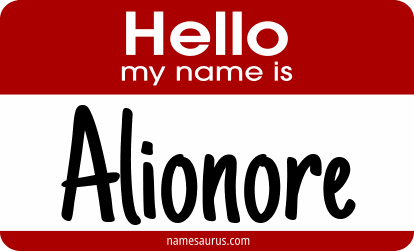 Hello my name is Alionore png download