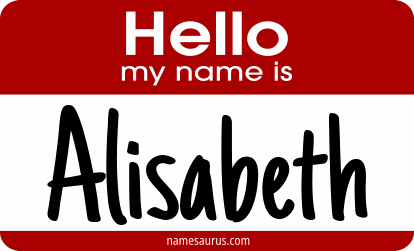 Hello my name is Alisabeth png download