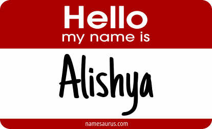 Hello my name is Alishya png download