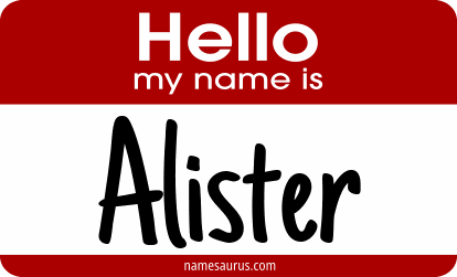 Hello my name is Alister png download
