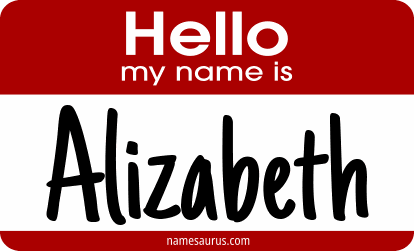 Hello my name is Alizabeth png download