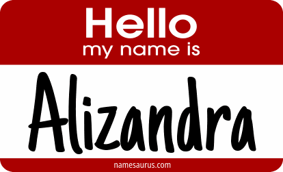 Hello my name is Alizandra png download