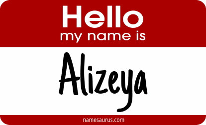 Hello my name is Alizeya png download