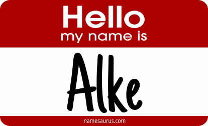 Hello my name is Alke png download