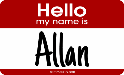 Hello my name is Allan png download