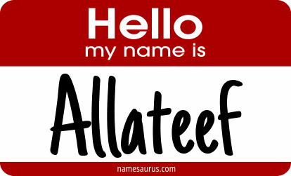 Hello my name is Allateef png download