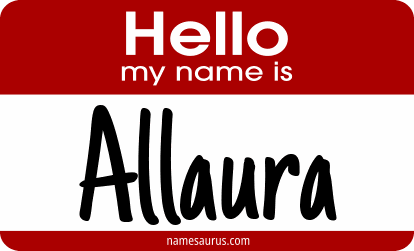 Hello my name is Allaura png download