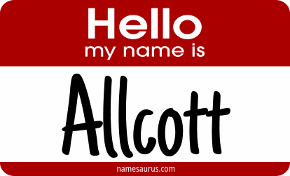 Hello my name is Allcott png download