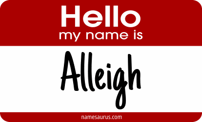 Hello my name is Alleigh png download