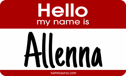 Hello my name is Allenna png download