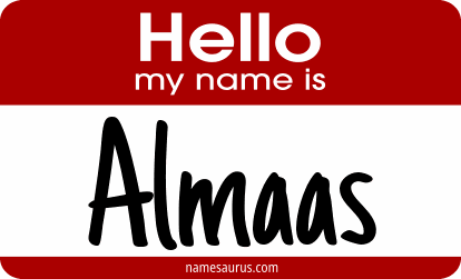 Hello my name is Almaas png download