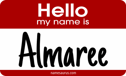 Hello my name is Almaree png download