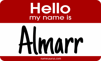 Hello my name is Almarr png download