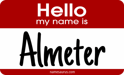 Hello my name is Almeter png download