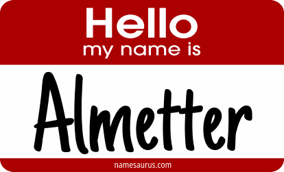 Hello my name is Almetter png download