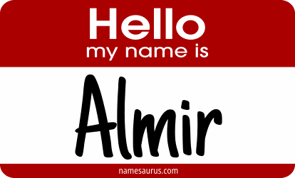 Hello my name is Almir png download