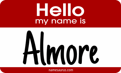 Hello my name is Almore png download