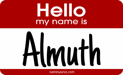 Hello my name is Almuth png download