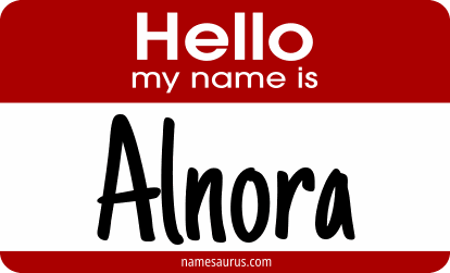 Hello my name is Alnora png download