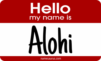 Hello my name is Alohi png download