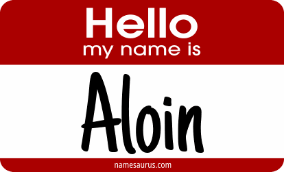 Hello my name is Aloin png download