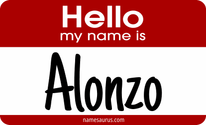 Hello my name is Alonzo png download