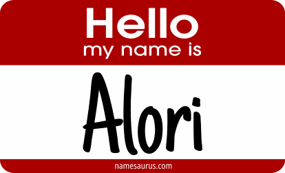 Hello my name is Alori png download