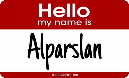 Hello my name is Alparslan png download