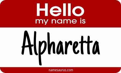Hello my name is Alpharetta png download