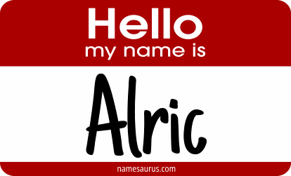 Hello my name is Alric png download