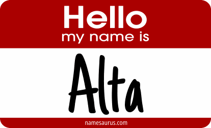 Hello my name is Alta png download
