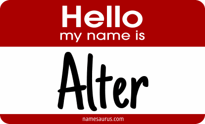 Hello my name is Alter png download