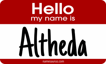 Hello my name is Altheda png download