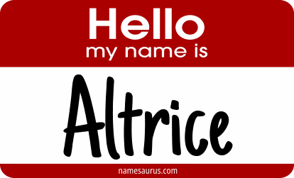 Hello my name is Altrice png download