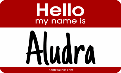 Hello my name is Aludra png download